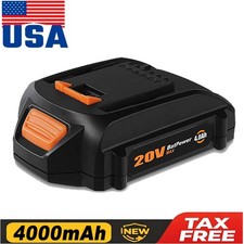 20V Max Lithium Power Tool 4.0AH Battery WA3520 WA3575 WA3525 WA3578 For WORX US