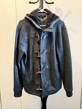 2012 Banana Republic Men's Toggle Coat with Hood Size M