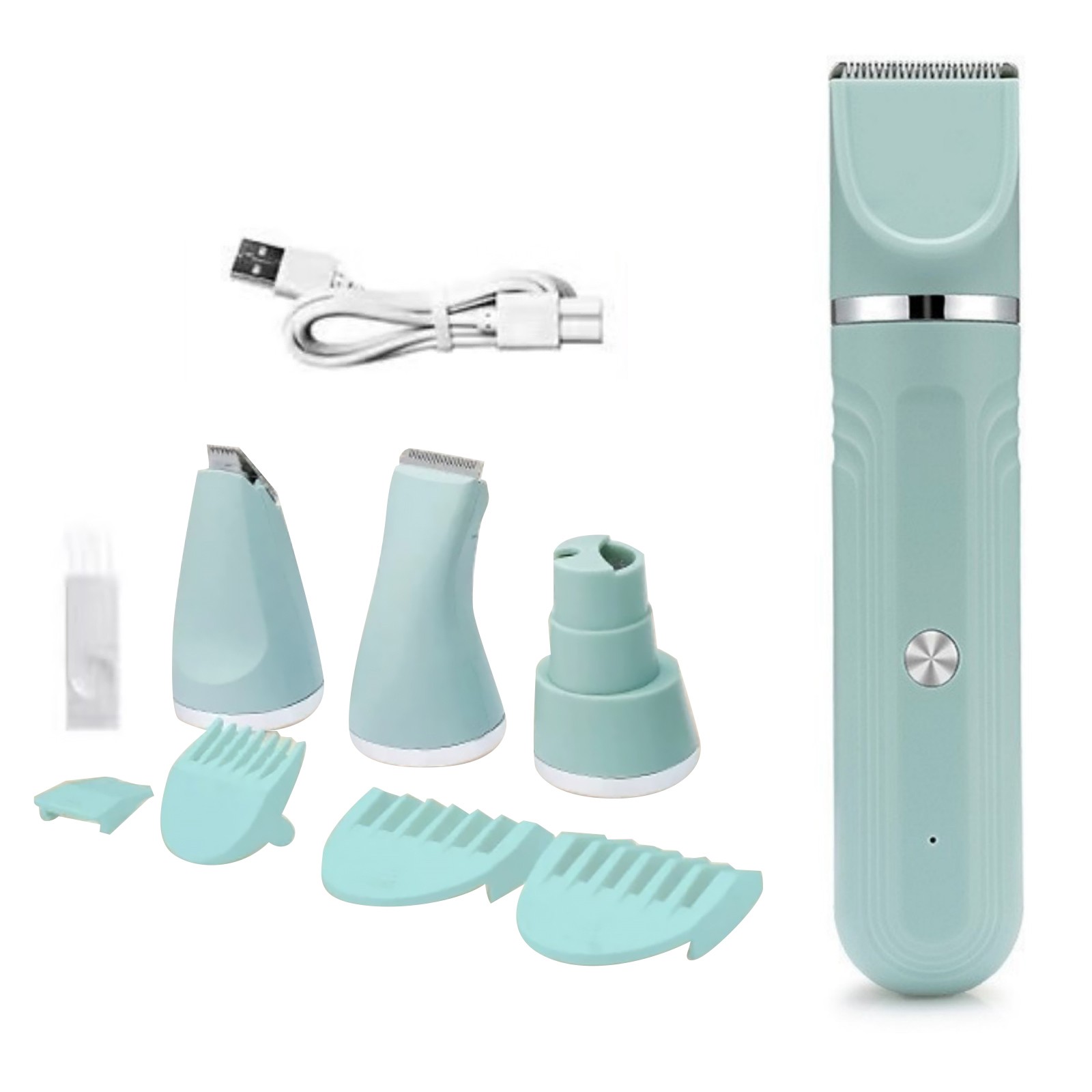 4 in 1 Electric Pet Grooming Clipper for Cats and Dogs - Hair Trimmer NN