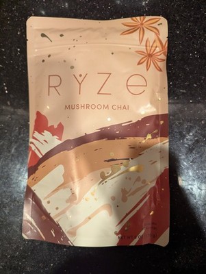 (1) RŸZE Mushroom Chai With 6 Adaptogenic Mushrooms Beverage Powder 