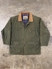 Vintage Woodsman ATA Mens XL Chore Coat Corduroy Collar Field Barn Jacket Work