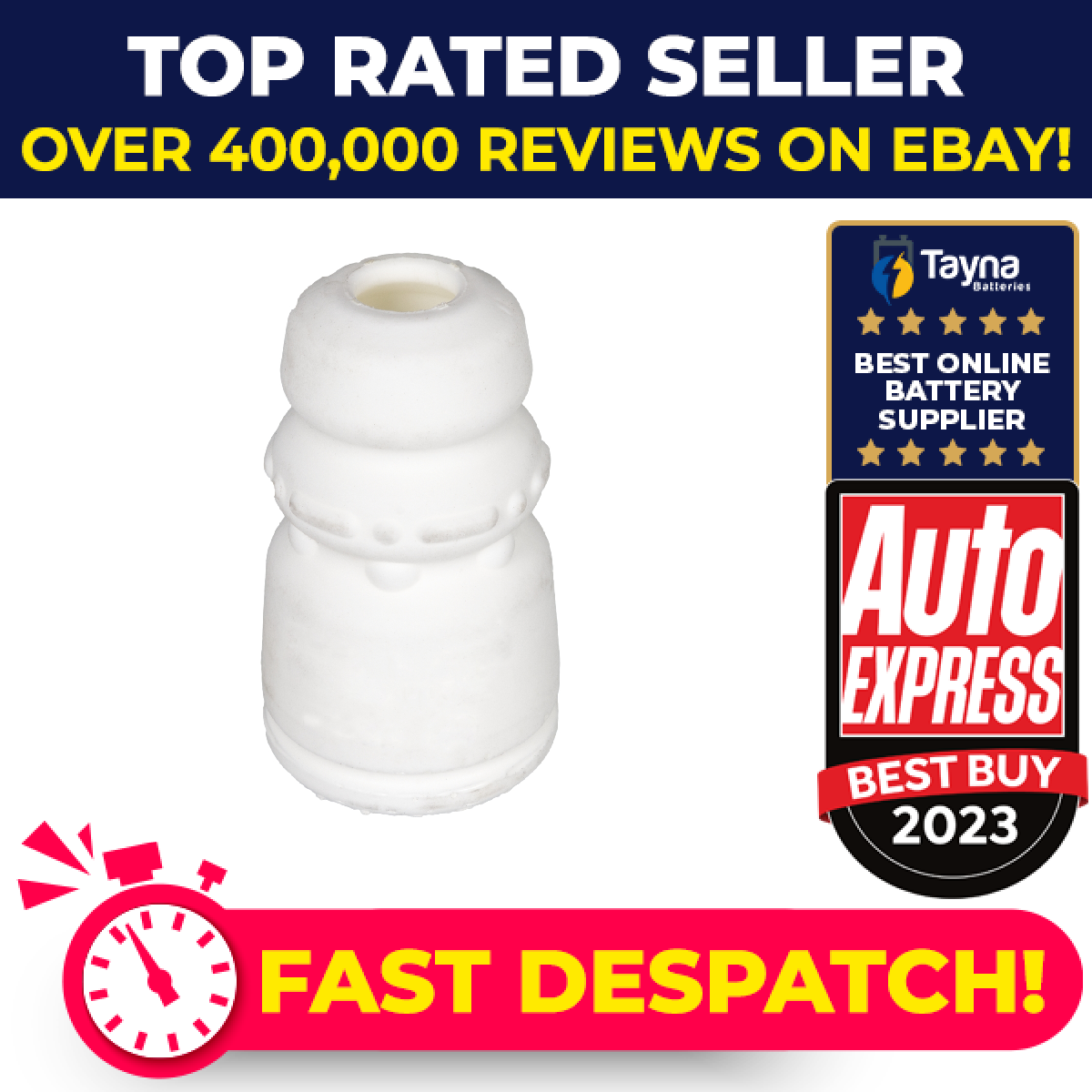 Bump Stop fits HYUNDAI i10 Rear 1.0 1.2 2013 on Suspension Blue Print 553482L000