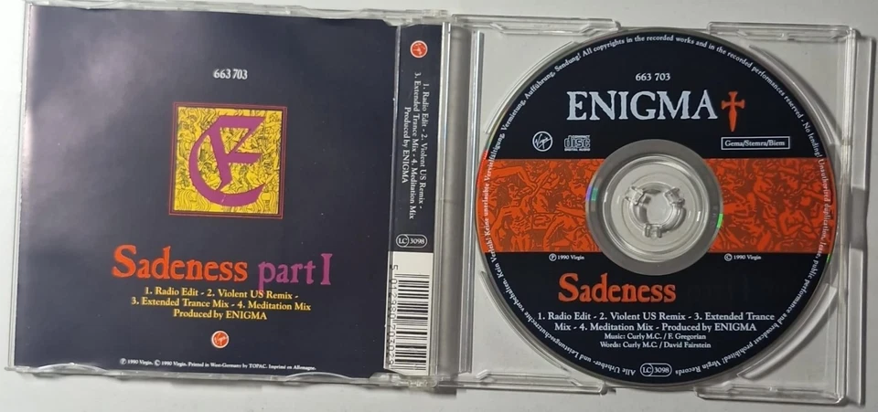 Sadeness (part 1) von Enigma CD - Bild 2 von 3