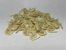 NOS box of 50 Rare Restoration Hardware 5/8-3/4 Universal Nylon Moulding Clips