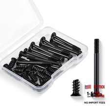 30PCS Computer PC Fan Screws Kit for Computer Cooling Fan Mount with Long 