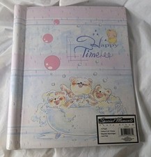 Bathtub Bears Special Moments Photo Album 12 Pages-Magnetic Pages Used