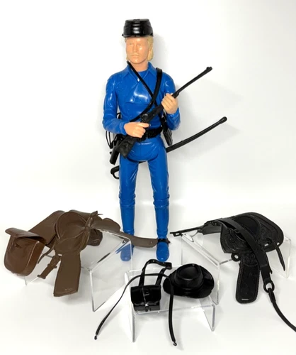 Marx & Co. Johnny West Best Of The West General Custer w Accessories & Saddles