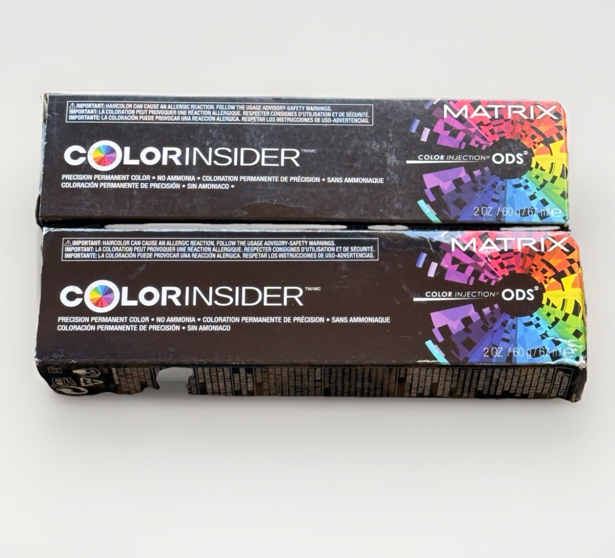 Insider Precision Hair Color(2) Light Brown Gold Violet 6gv 
