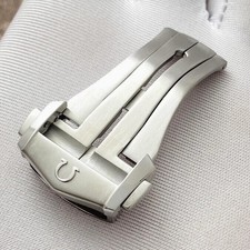 For OMEGA Watch Clasp Buckle SeaMaster SpeedMaster Diver Deployment 18mm