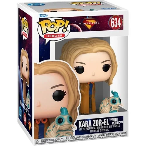 Funko POP! Kara Zor-El + Cedric Supergirl Movie 2026 Figure 634 + Funko POP! Kara Zor-El + Cedric Supergirl Movie 2026 Figure 634 +