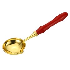 Wax Seal Spoon,for Wax Seal Stamp Envelope- Red, 4" 
