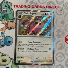 Oinkologne 208/091 Shiny Rare Paldean Fates