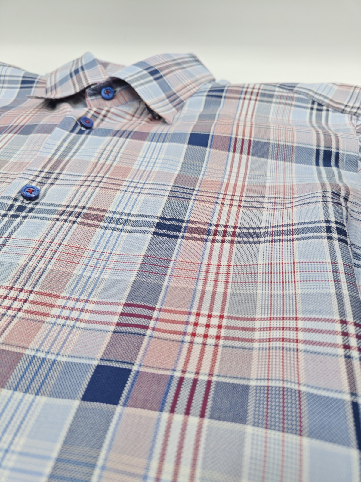 🇺🇲 Robert Talbott Mens Hidden Button Down Trim … - image 6