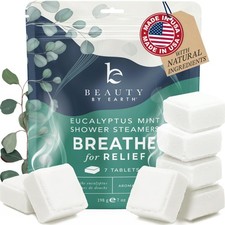 Shower Steamers Aromatherapy - USA Made with Natural 7 Count Pack of 1 