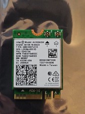 Intel AX200NGW WiFi 6 Dual Band Adapter M.2 Interface 802.11ax PCLe
