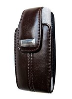 Ledertasche Blackberry Pearl Leather Brown Case