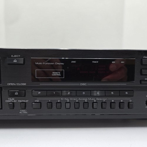 Yamaha CDC-500 Natural Sound Compact Disc CD Player w/6 CD Mag & Remote Control - Picture 4 of 17