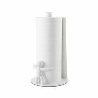 Umbra KüChenrollenhalter Buddy, Papierrollenhalter, Eisen, Weiß, 1019271-660