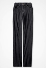 Coldwater Creek Knit Denim High Rise Straight-Leg Jeans 12 color availabel