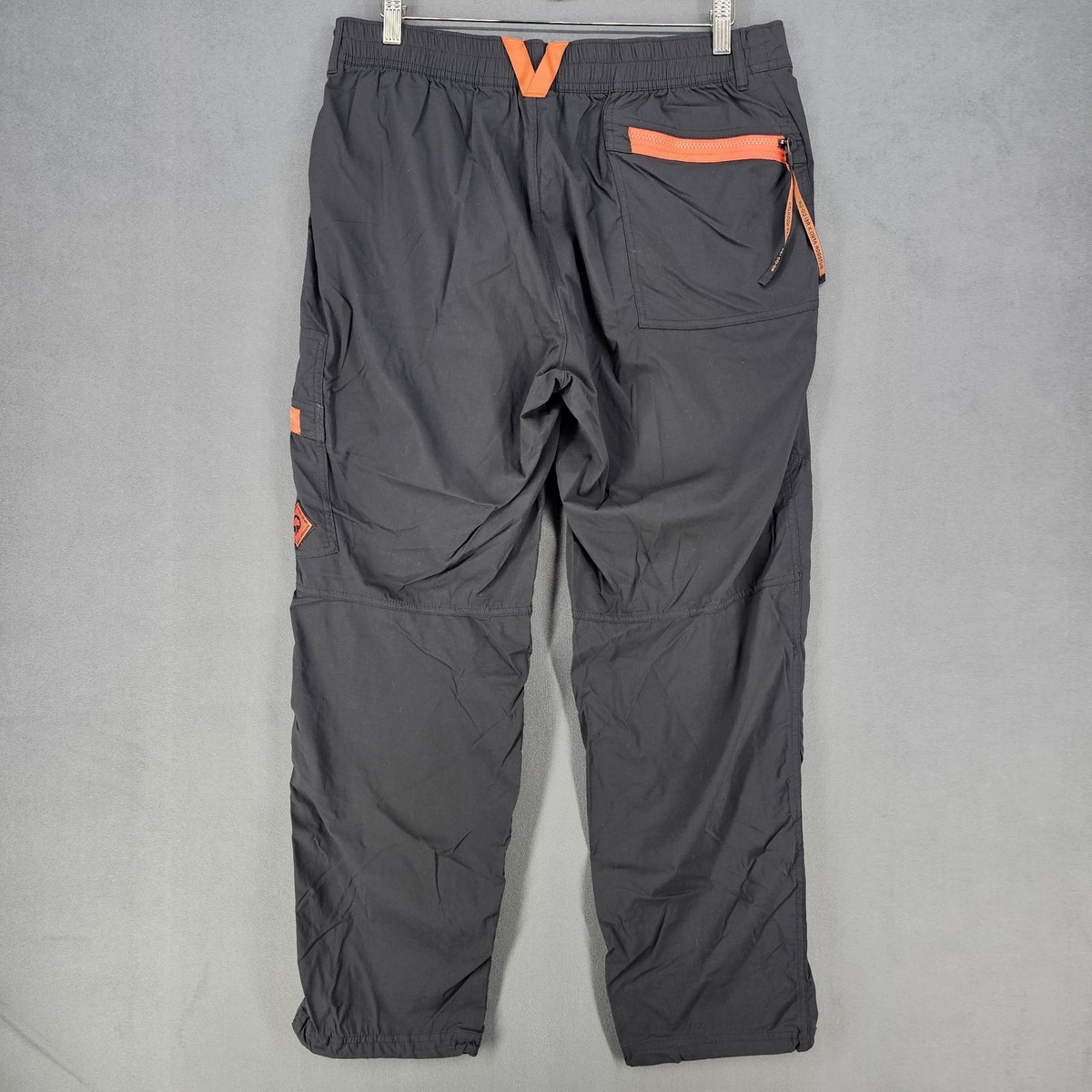 REI Co-op Outdoor Afro Jogger Pants Mens 38x30 Black Hiking Nylon