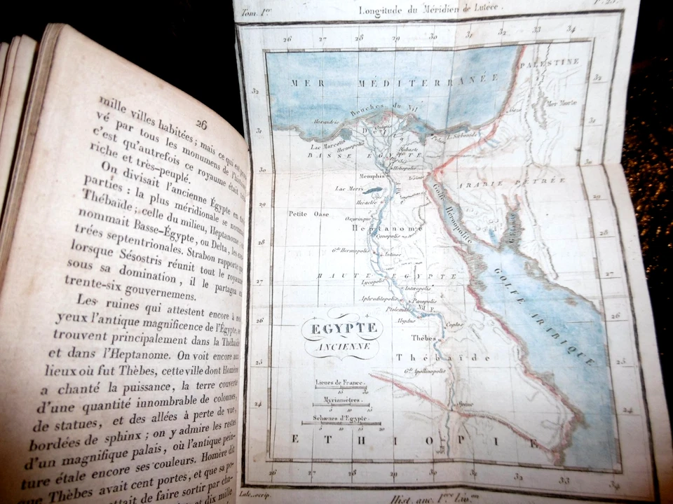 COMTE DE SEGUR-ABREGE DE L'HISTOIRE UNIVERSELLE-9 TOMES/5VOL-CARTES & PLANCHES- - Photo 4/4