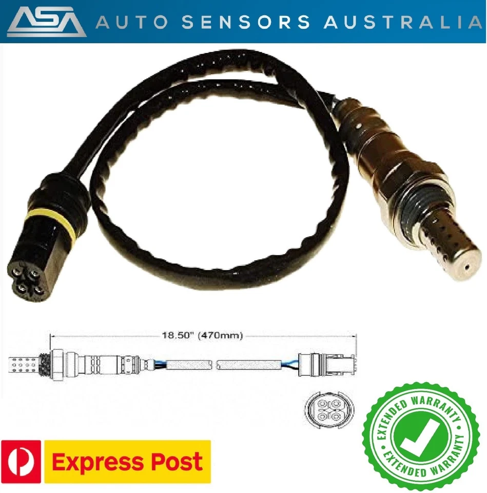 O2 Oxygen Sensor set for Chrysler Crossfire 3.2 inc SRT-6 coupe roadster - Imagen 2 de 4