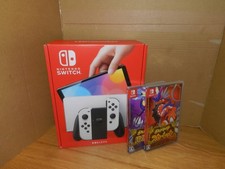 Nintendo Switch OLED White Console Unused w/ Games