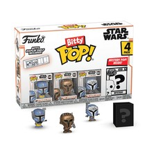Funko Pop! Bitty Star Wars: The Mandalorianer, 4-Pack, Serie 1