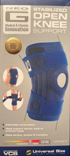 NEO-G Stabilized Open Knee Support, universal size, ref 893, compression, sprain