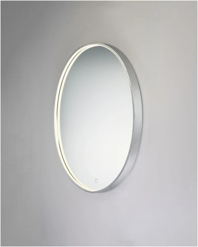 ET2 E42016-90 Bronze Round 28" Diameter Led Wall Mirror - Picture 2 of 2