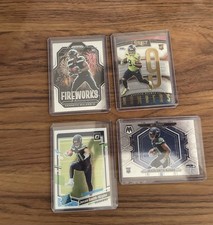 Jaxon Smith Njigba And Kenneth Walker Rookie Cards.