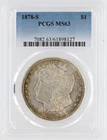 1878-S Morgan Silver Dollar PCGS MS63 S$1 San Francisco Minted No Reserve