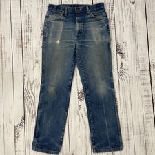 Vintage Wrangler 13MWZ Cowboy Cut Western Jeans Distressed Grunge 31x30