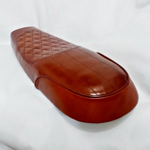 Royal Enfield (Real Leather) Kustom SEAT for INTERCEPTOR, Continental RE650 - Picture 30 of 56