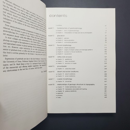 Vintage Textbook, Principles of Geomorphology (1969 Hardcover) - Picture 12 of 18