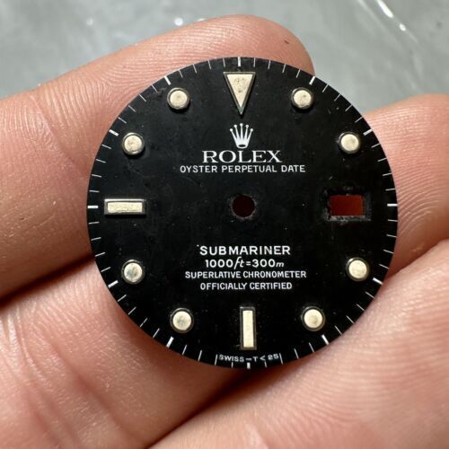 Rolex Cadran Submariner “ Ghost ” Tropical Vintage, Cadran 16800 - Photo 1 sur 4
