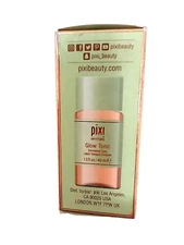 Pixi Skintreats Glow Tonic 5% Glycolic Acid Exfoliating Toner Brightens 1.3oz