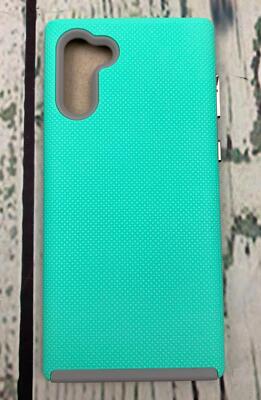 for Samsung Note 10 Shockproof TPU PC Fusion Cover Case Green