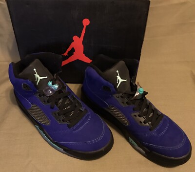 Nike Air Jordan 5 Retro Alternative Grape 136027 500 Size 10