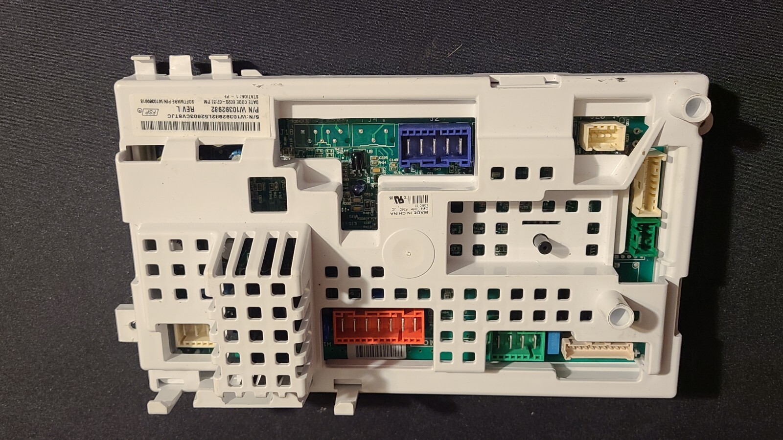 W10392982  Washer Control Board Shipped In 24hrs Free Shipping