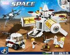 Sluban Klemmbausteine Space Weltraum Planet Lander Set B0739 642 Teile