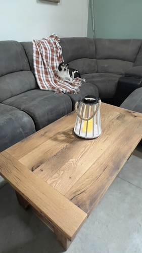 Custom Built Reclaimed Barnwood Coffee Table - BeCrafty Customs - Picture 2 of 4