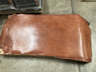 Leather for Tooling, Design, Hobby Projects / 3/16'' x 12 square feet (BROWN)