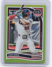 2024 Panini Stars & Stripes #7 Blake Bowen Gold Foil #/10
