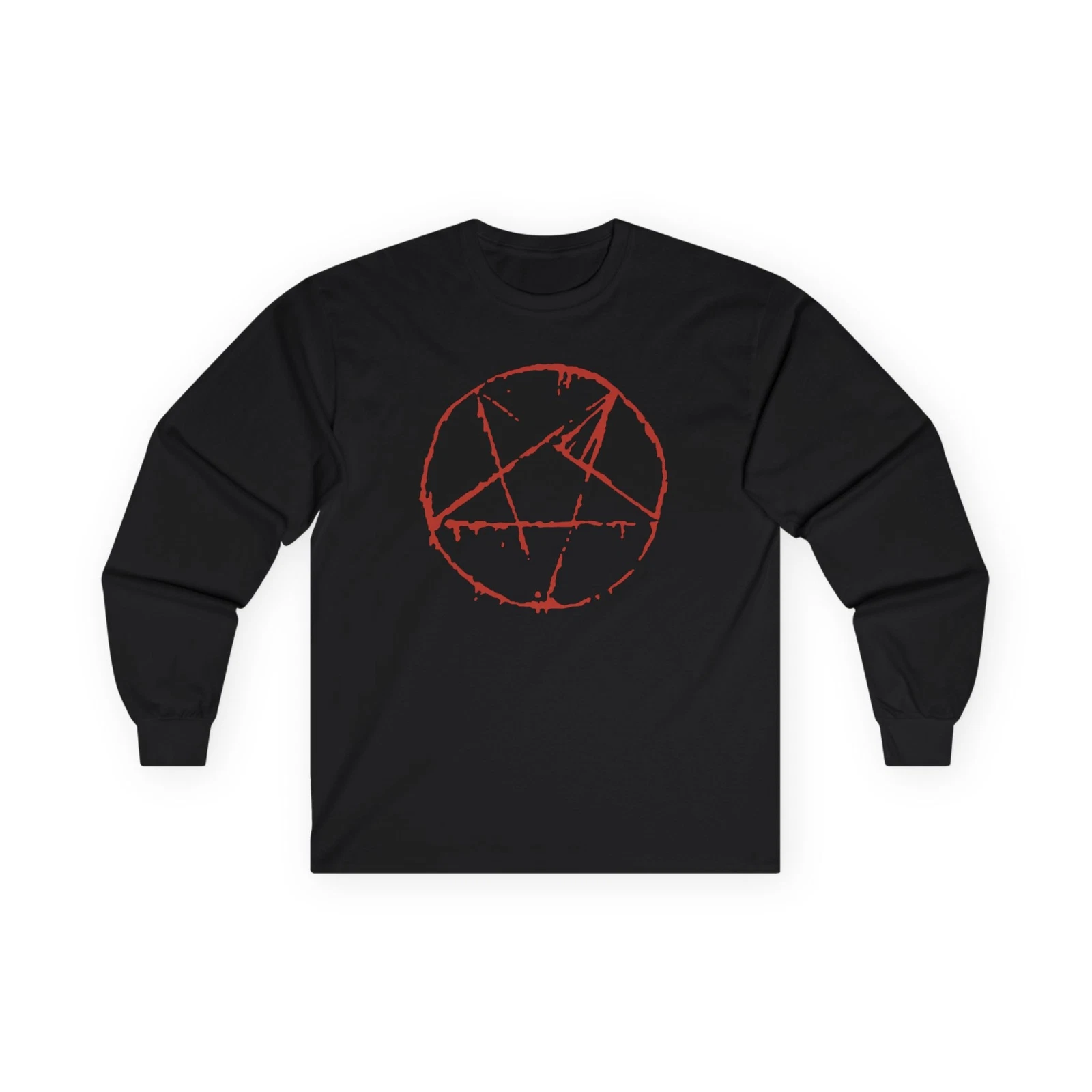 Ken Carson More Chaos Pentagram Long Sleeve T-Shirt