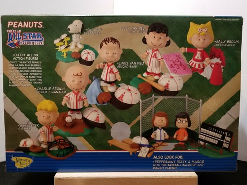 FIGURAS DE ACCIÓN MEMORY LANE 2003 YOU'RE AN ALL STAR CHARLIE BROWN EN CAJA - Imagen 6 de 6