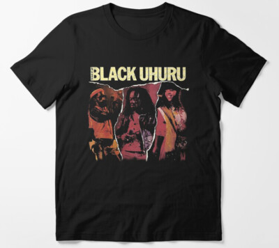 Tear It Up Live Classic T-Shirt Black Uhuru Derrick ''Duckie'' Simpson Andrew Bees