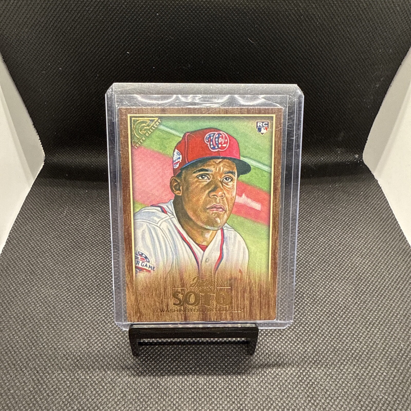 2018 Juan Soto Topps Gallery #126 Wood Rookie Card RC