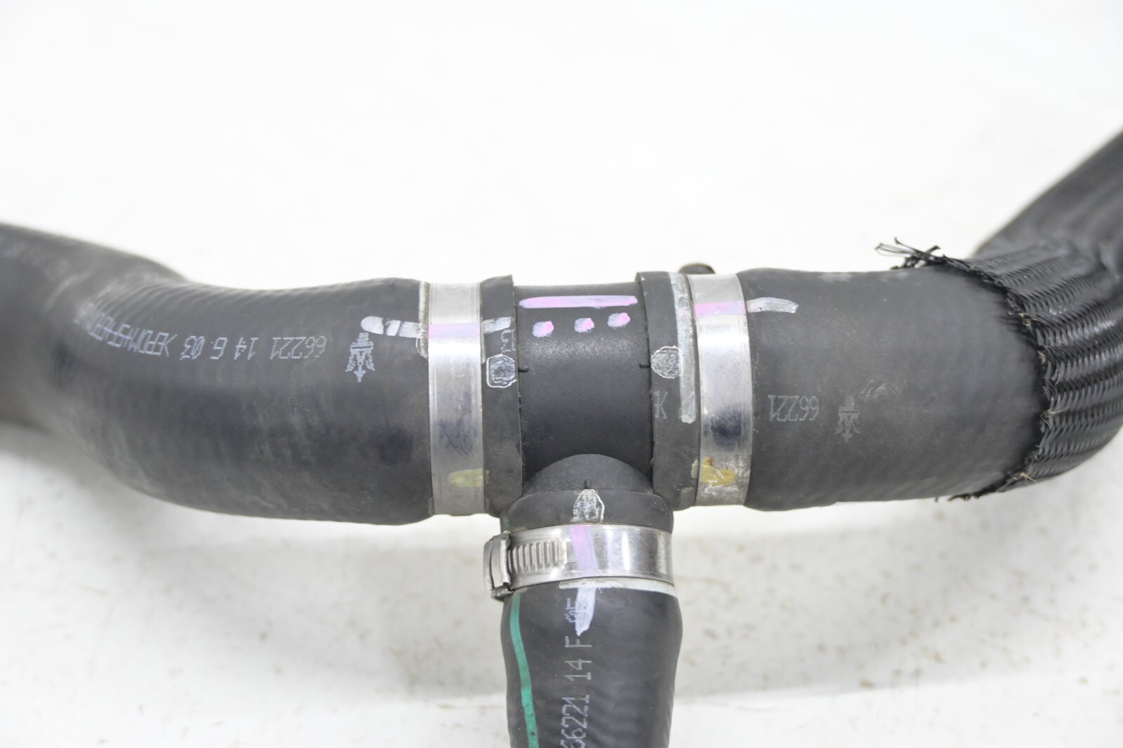 ⭐ 14-20 Maserati Ghibli Quatt 3.0l Engine Radiator Water Coolant Outlet Hose Oem