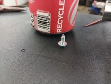 Tapping Screw #10 x 1/2" Indented 5/16" Hex Head, Zinc (Qty: 100)